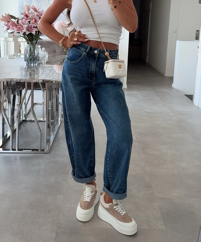 Teddyfell Plateau Sneaker Nuva Beige