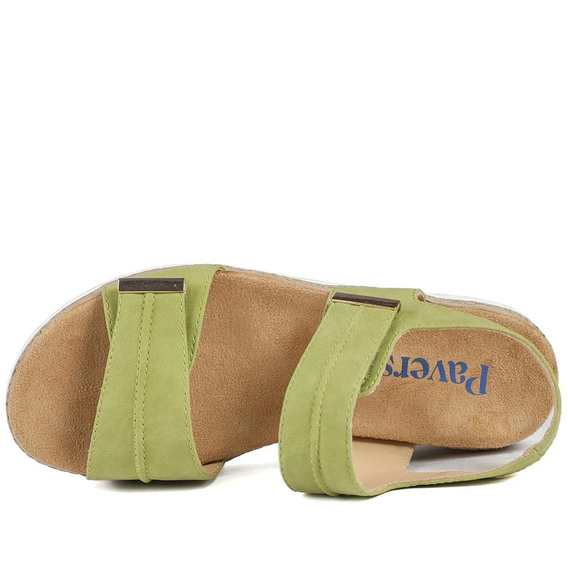Dual Touch-Fastening Sandals - WBINS41055 / 327 235 - Green
