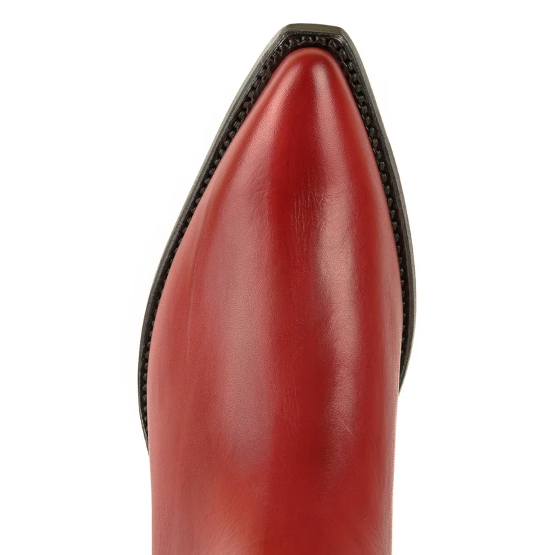 Urban Stiefeletten Damen 2496 Rotes Leder