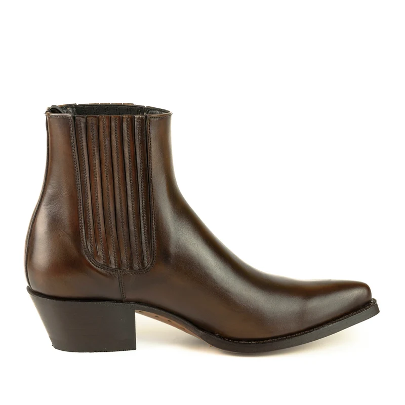 Urban Stiefeletten Damen 2496 Braunes Leder