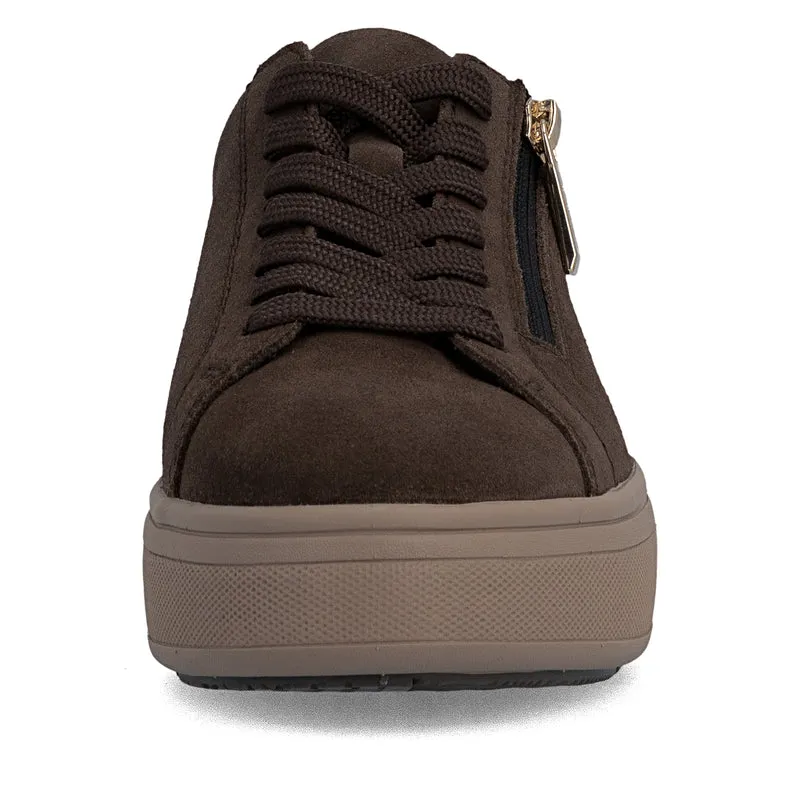 Rieker Damen-Plateau-Sneaker | Braun