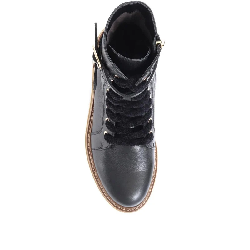 Simonetta Biker Boots - SIMONETTA / 322 842 - Black