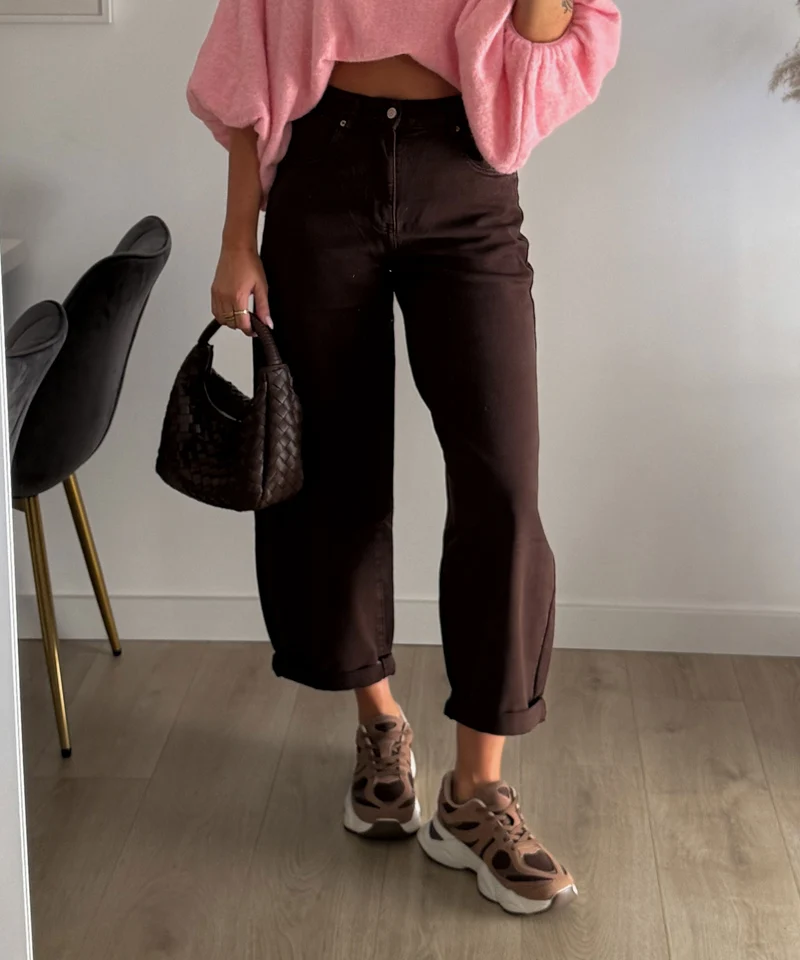 Stretch Balloon Jeans Aviana Braun