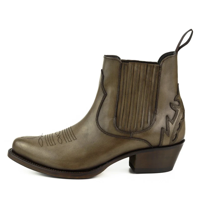 Urban Stiefeletten Damen 2487 Braunes Leder