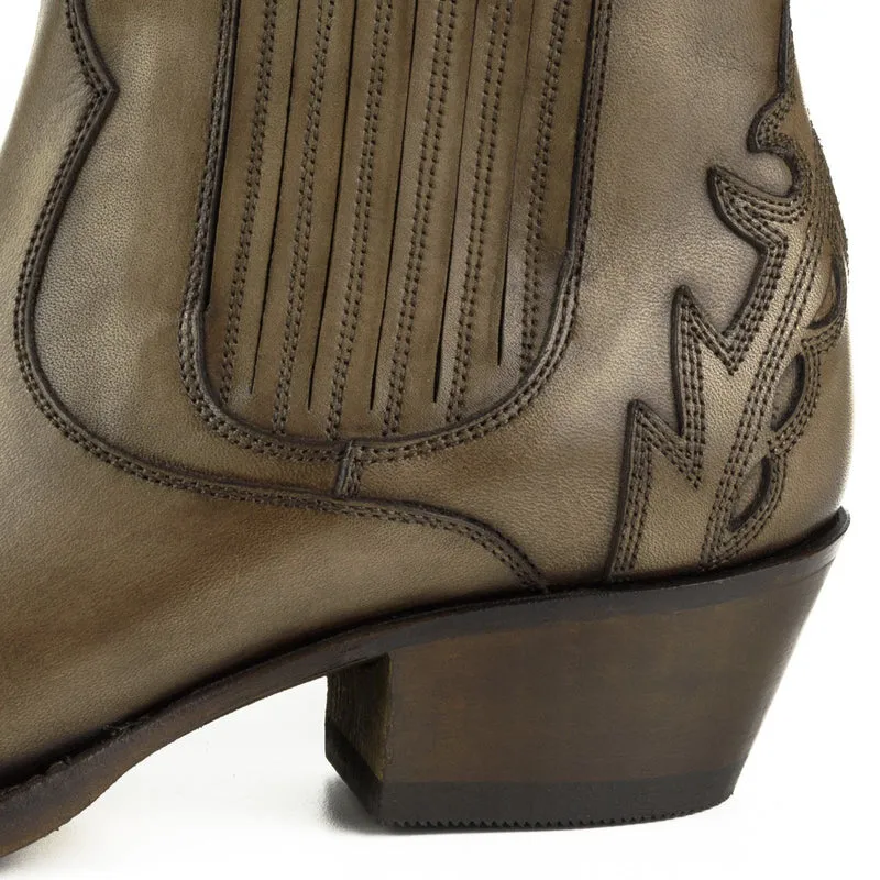 Urban Stiefeletten Damen 2487 Braunes Leder