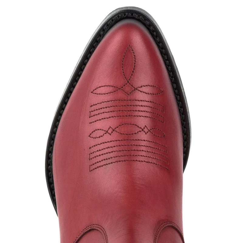 Urban Stiefeletten Damen 2487 Rotes Leder