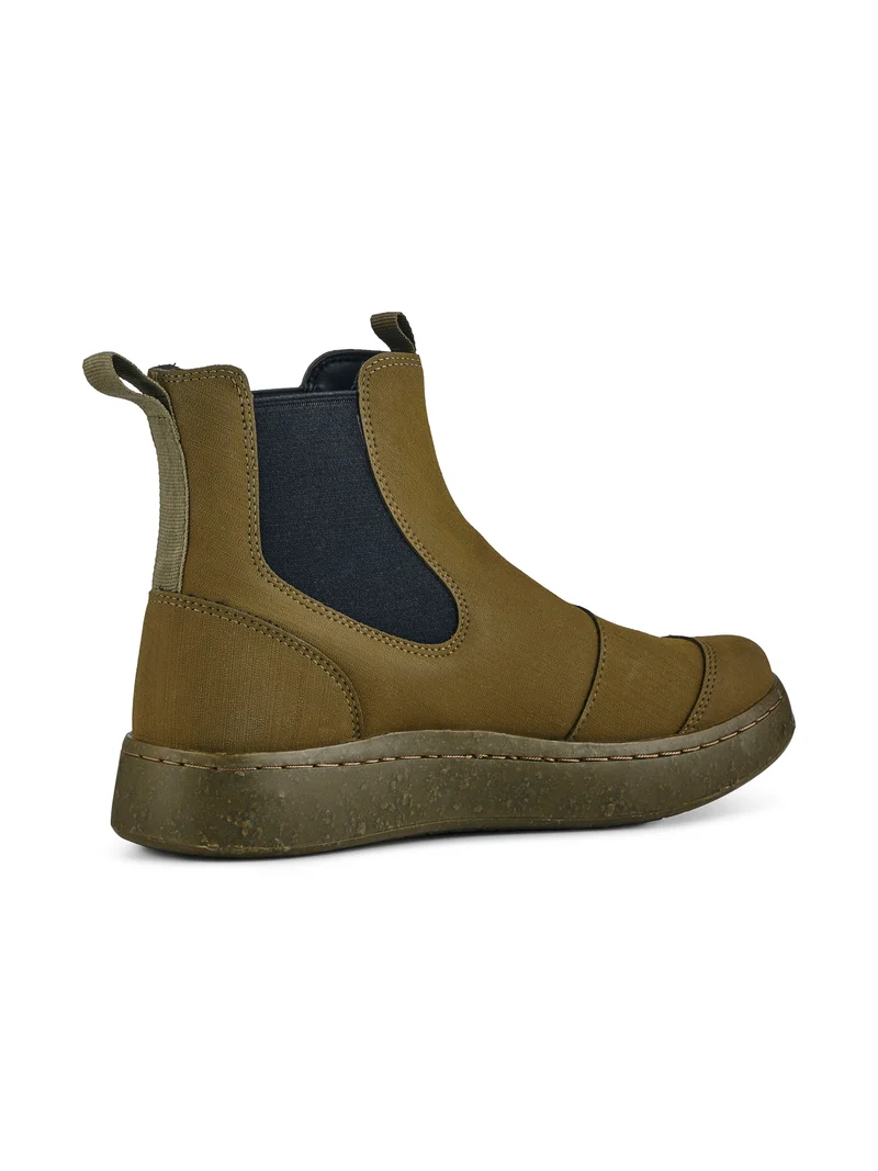 Magda Rubber Boot - Dark Olive