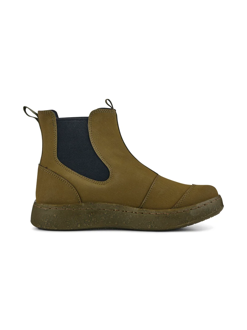 Magda Rubber Boot - Dark Olive