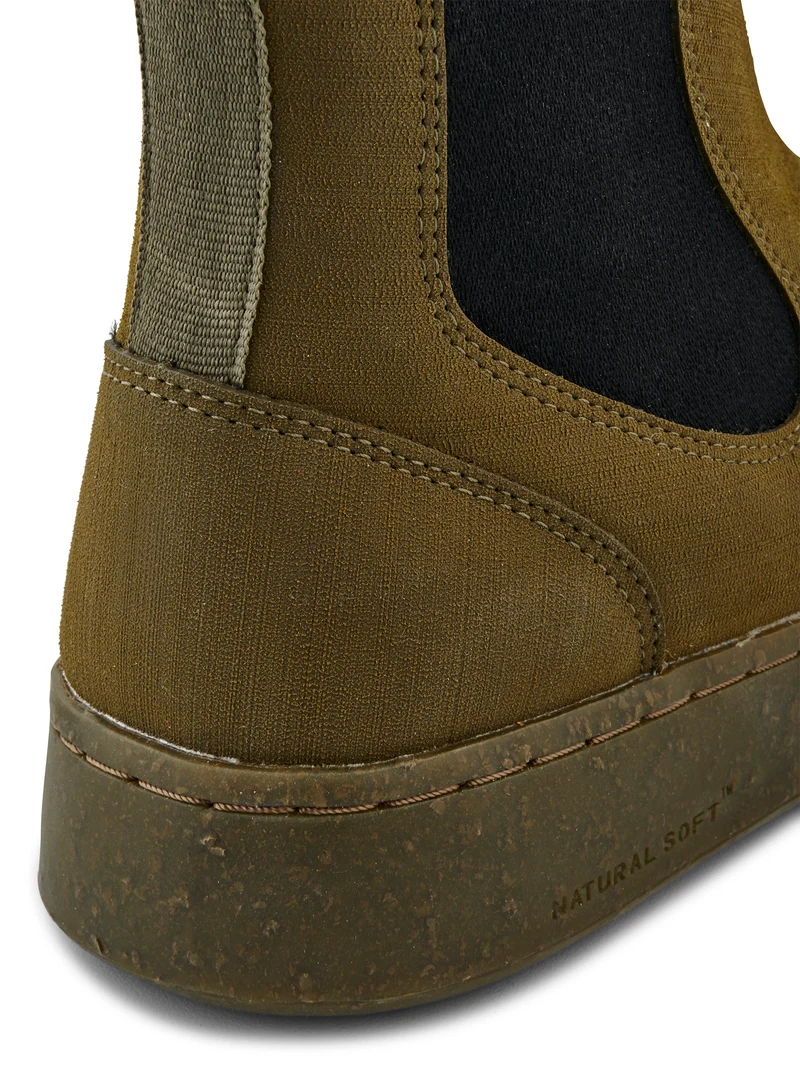 Magda Rubber Boot - Dark Olive