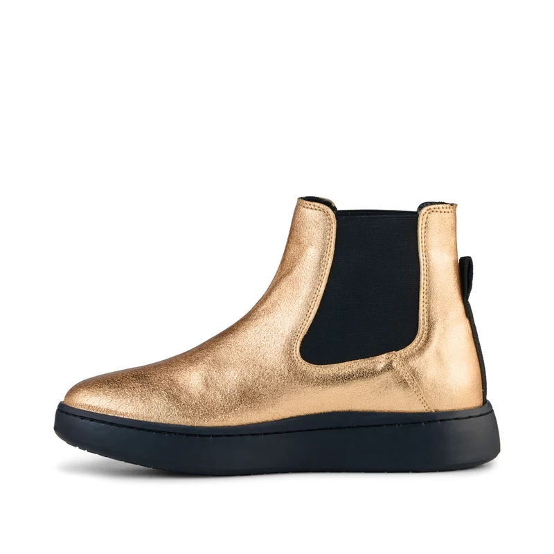 Hannah Metallic Leather - Gold
