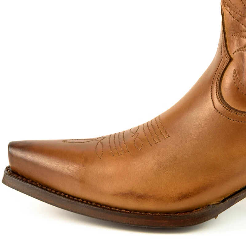 Country- und Western-Cowboystiefel für Damen 2536 Kamelleder