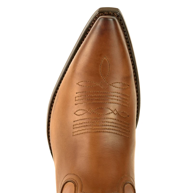 Country- und Western-Cowboystiefel für Damen 2536 Kamelleder
