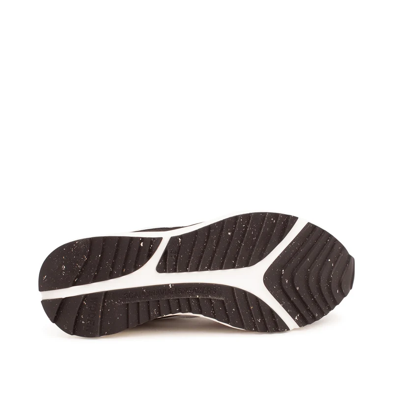 Malou Leather Fifty - Black/White