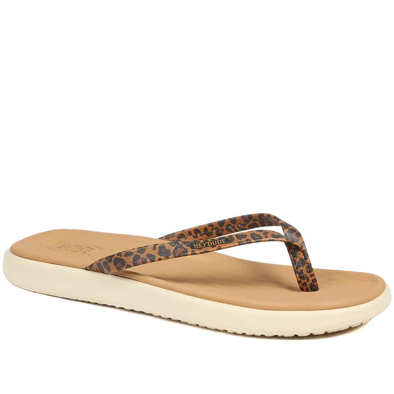 HeyDude Flat Toe Post Flip Flops - GARD43503 / 329 356