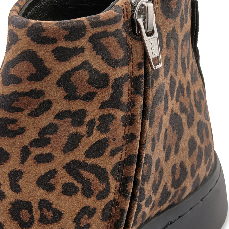 Abbi Suede Print - Leopard
