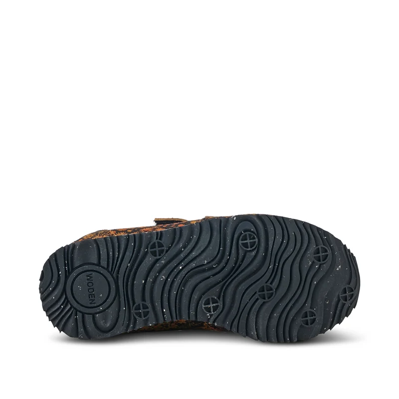 Ydun Suede Kids - Black Flower