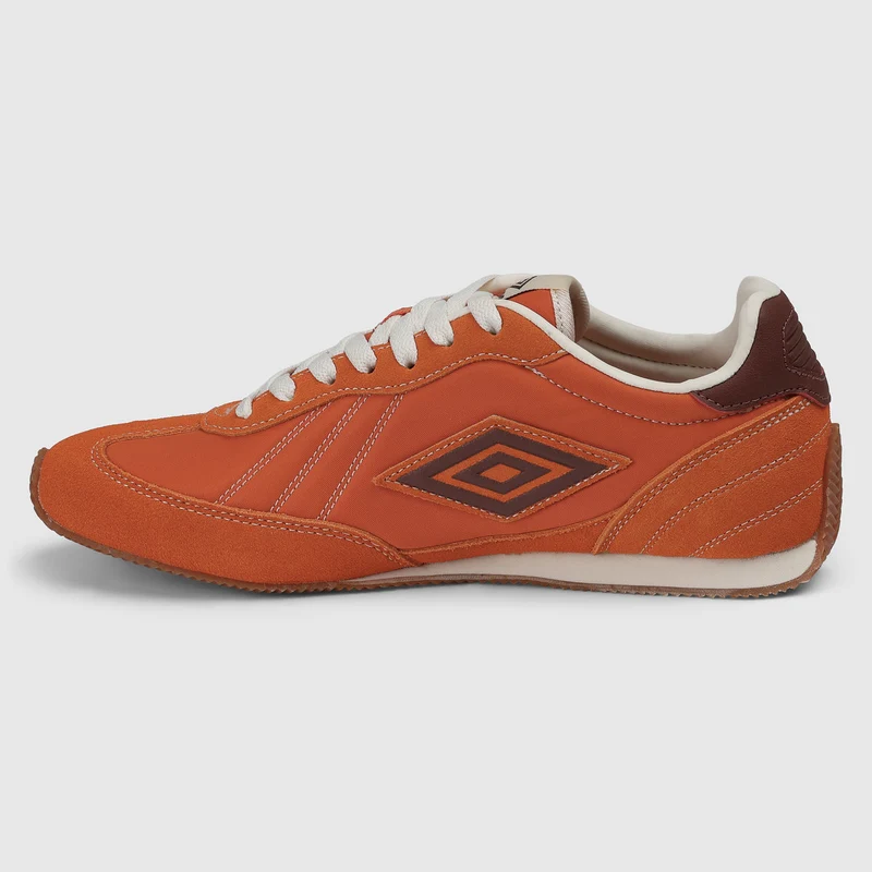 Umbro Unisex Gorton Sneaker | Gold Flame Henna Whisper White