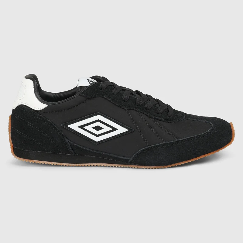 Umbro Unisex Gorton Sneaker | Schwarz-Weiß-Gummi