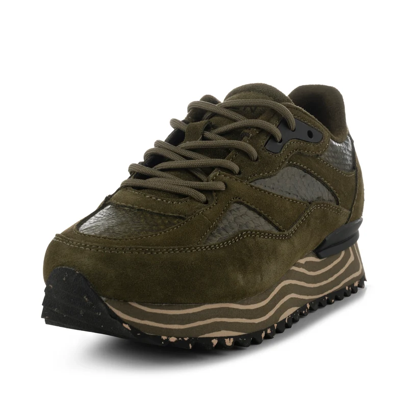 Sophie Salmon Marble - Dark Olive