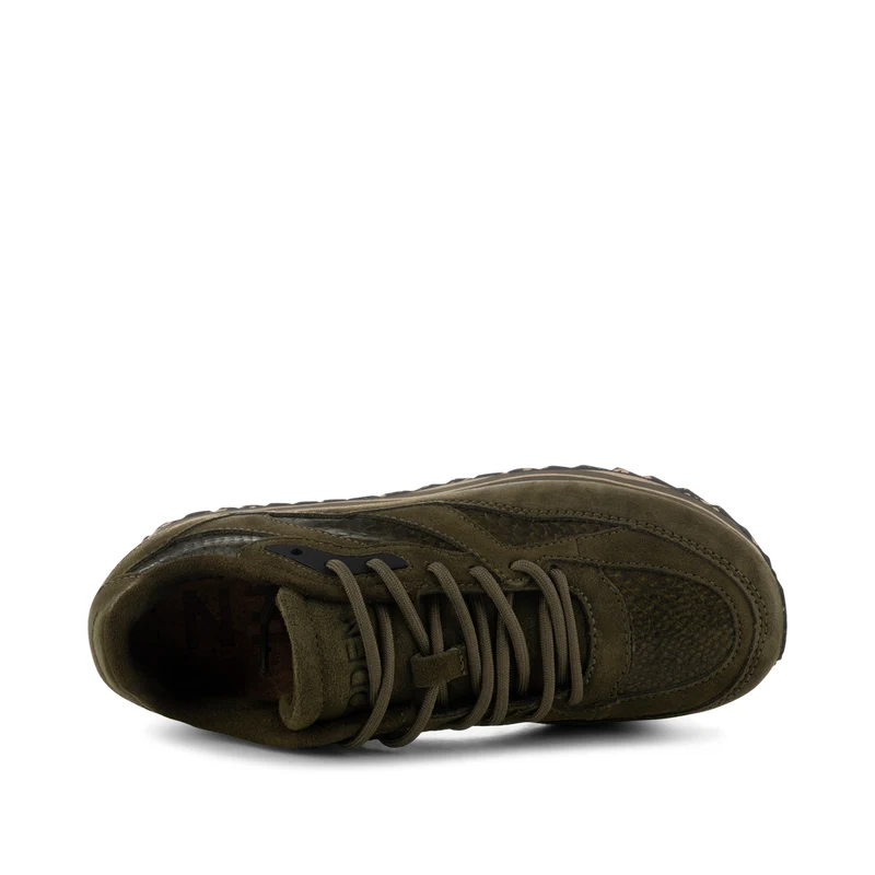Sophie Salmon Marble - Dark Olive