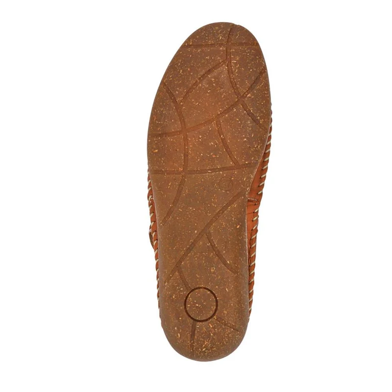 Leather Mary Janes - HAK39031 / 325 542 - Tan