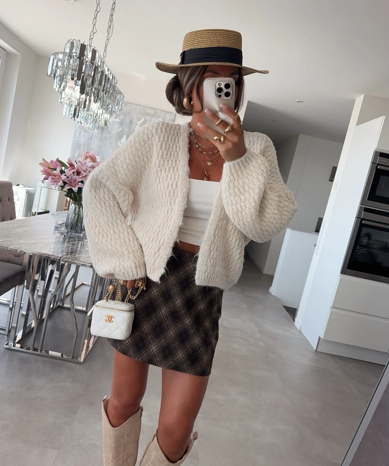 Cardigan Devina Beige