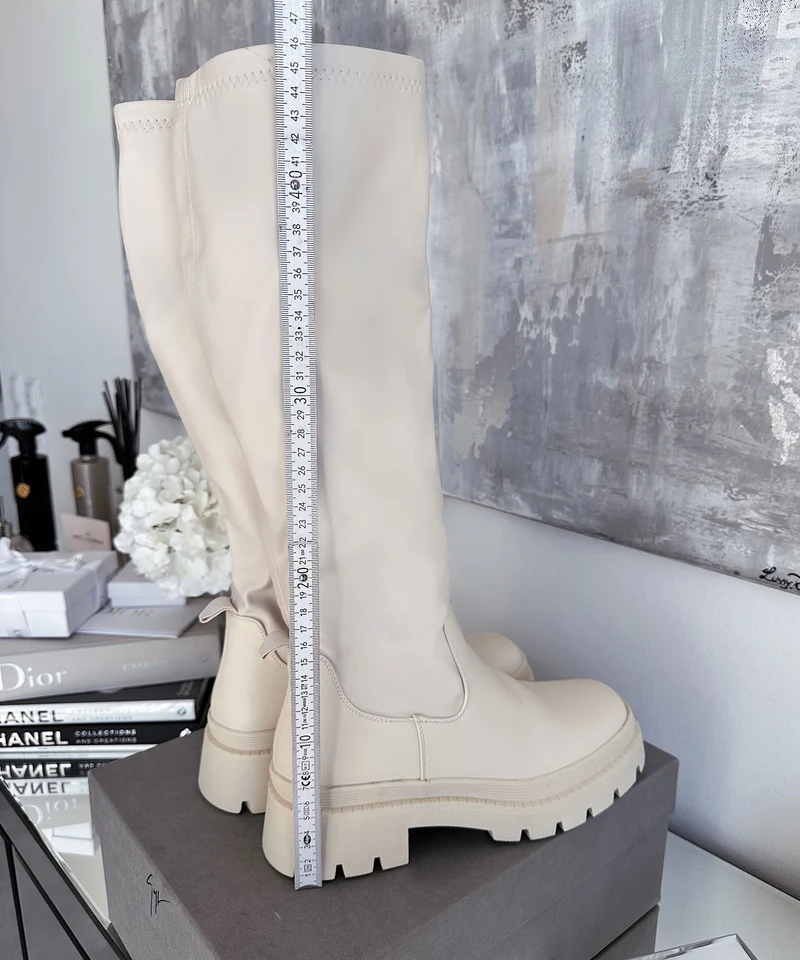 Stiefel Kinley Beige