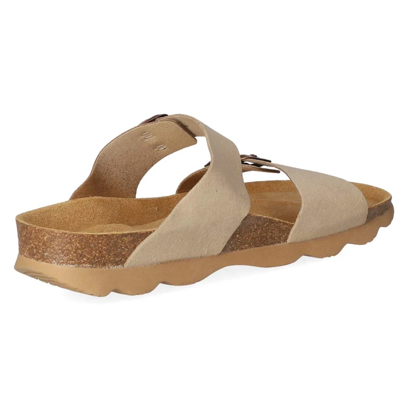Pantoletten Beige