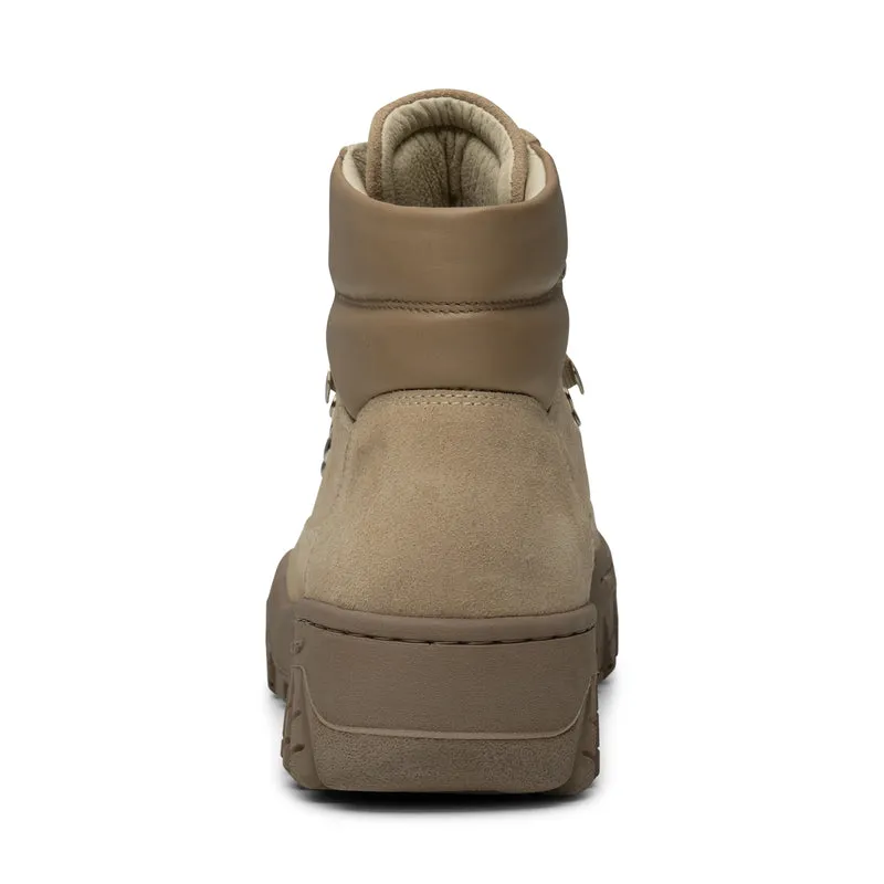 Iris Track Suede - Silver Mink