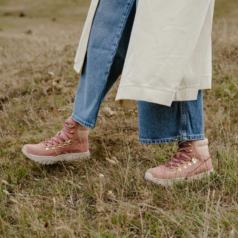 Iris Track Suede - Dusty Rose