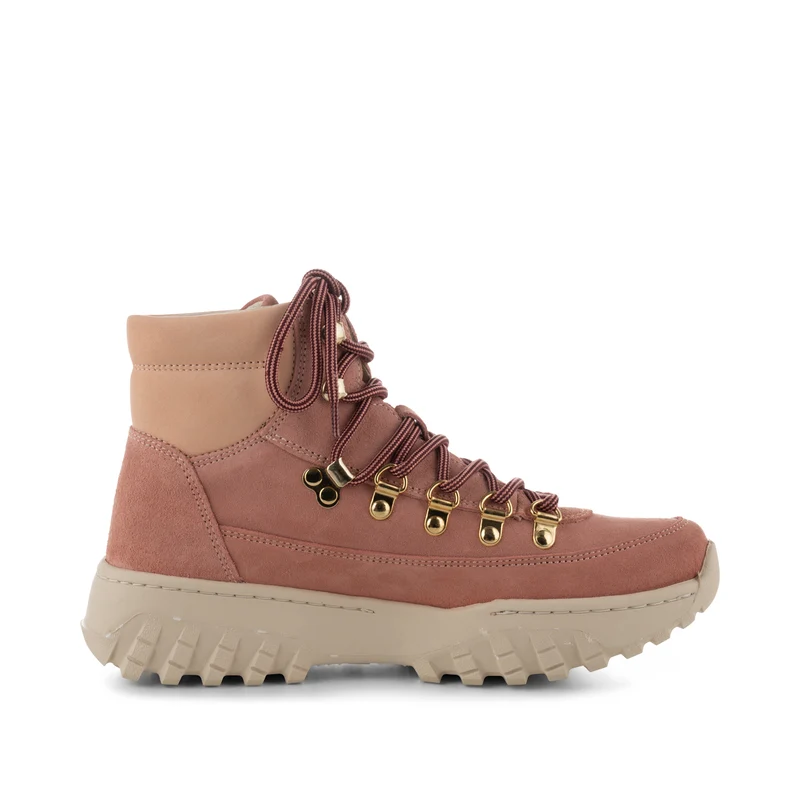 Iris Track Suede - Dusty Rose