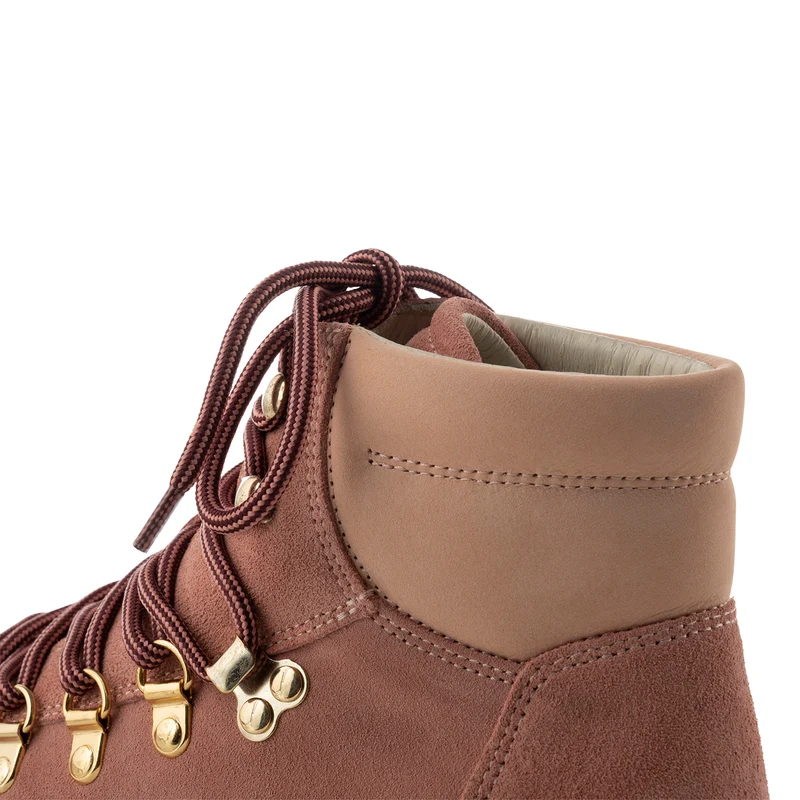 Iris Track Suede - Dusty Rose