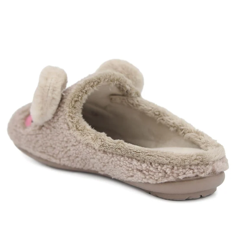 Soft Fleece Bunny Slippers - RELAX44001 / 330 193 - Natural
