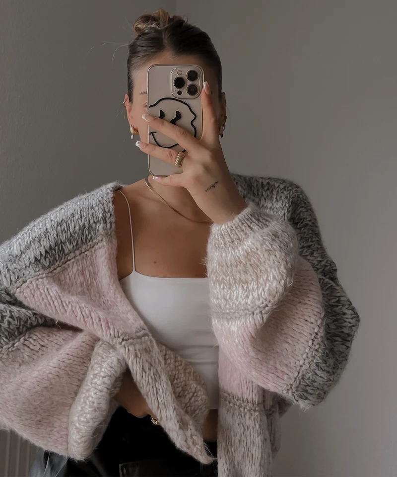 Strickjacke Fay Rosa