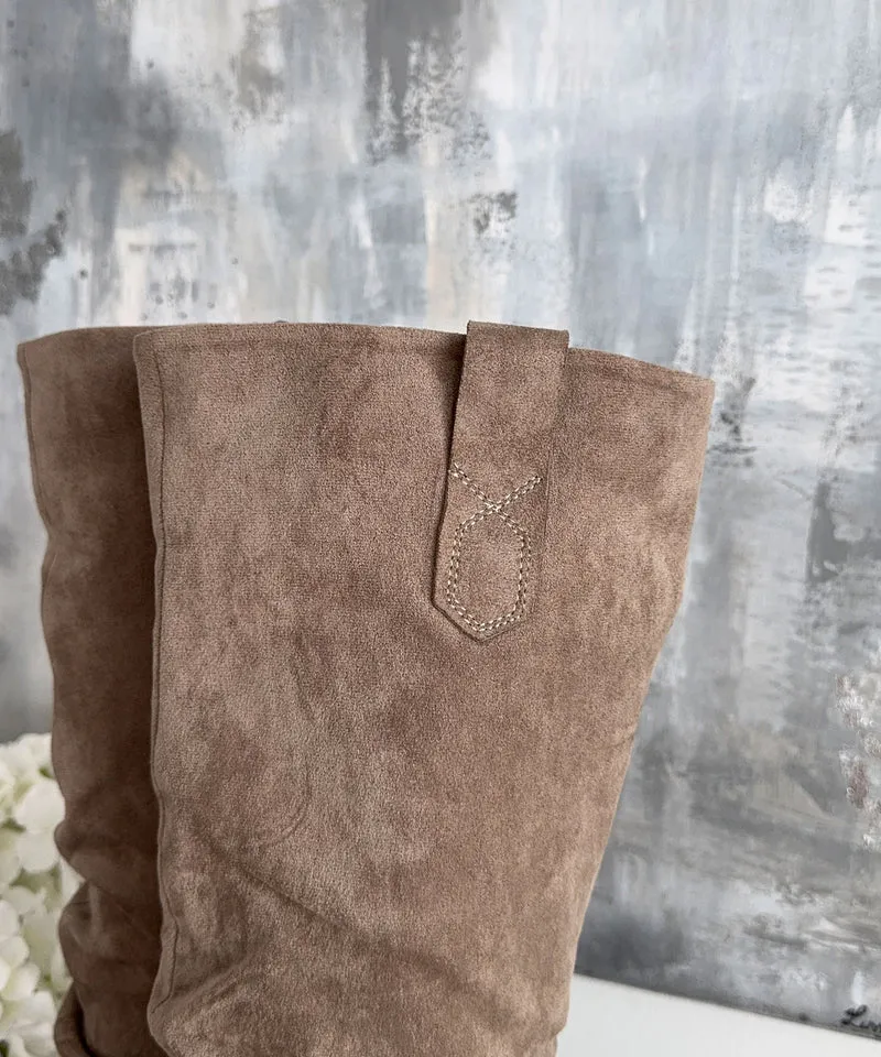 Stiefel Betty Taupe