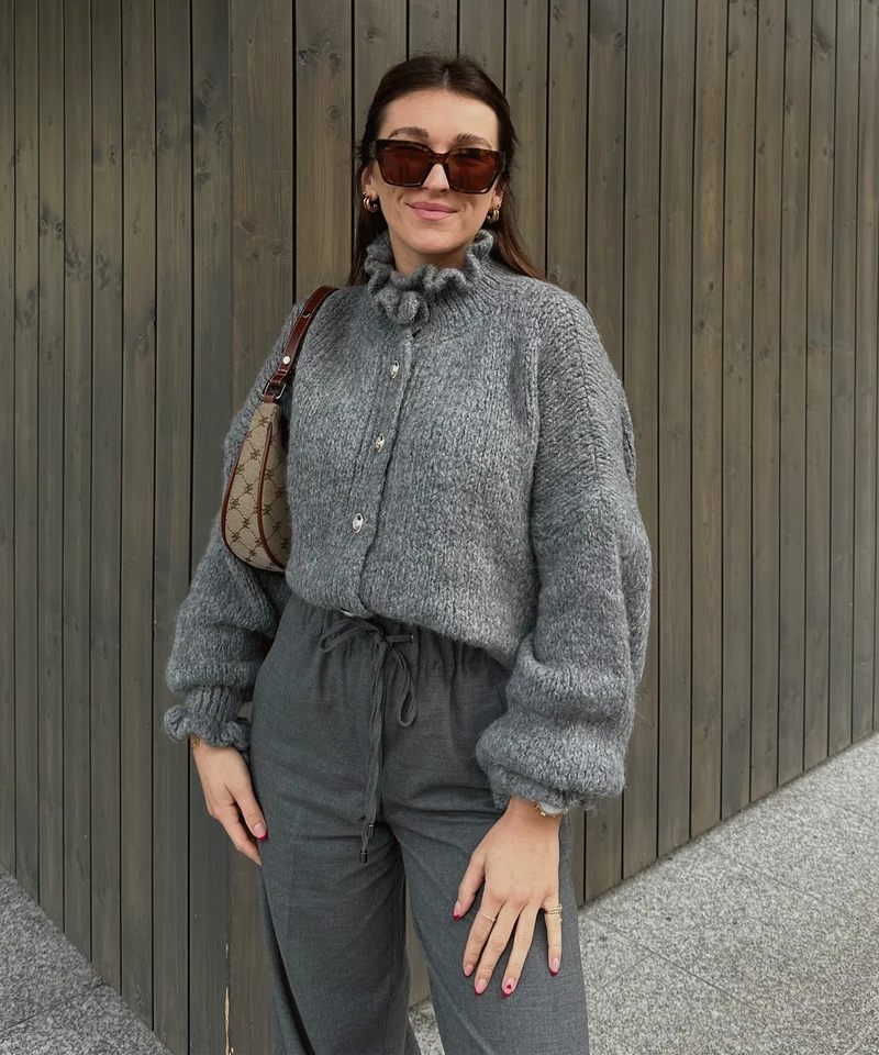 Cardigan Milena Dunkelgrau