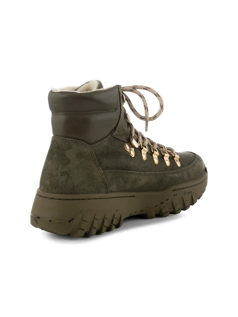 Iris Track Suede - Moss