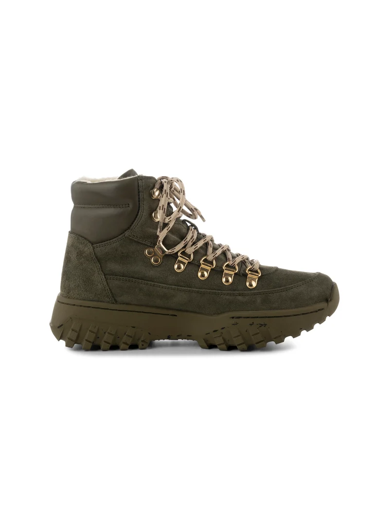 Iris Track Suede - Moss