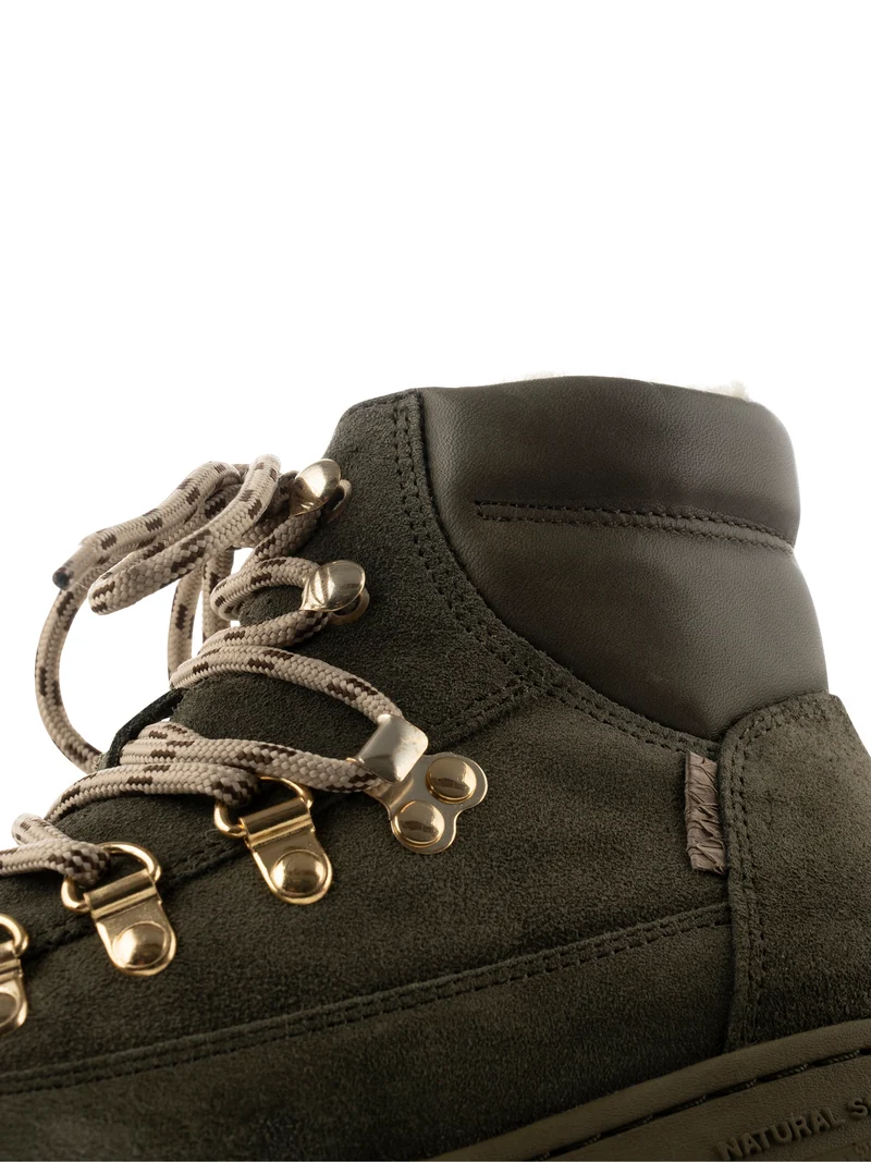 Iris Track Suede - Moss