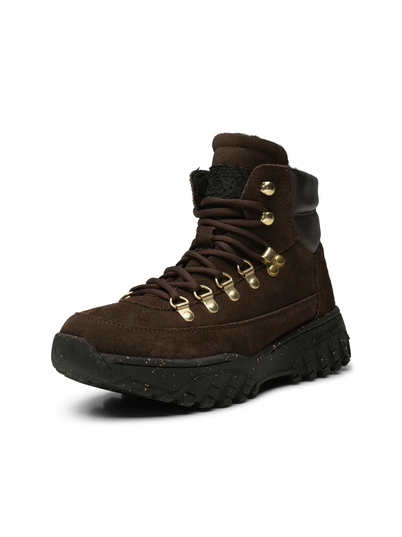 Iris Track Suede - Chocolate