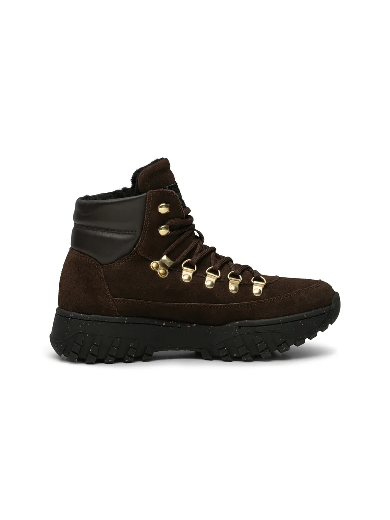 Iris Track Suede - Chocolate