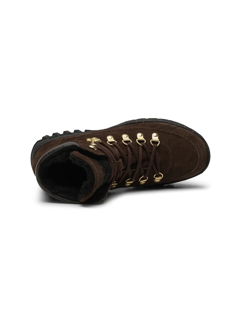 Iris Track Suede - Chocolate