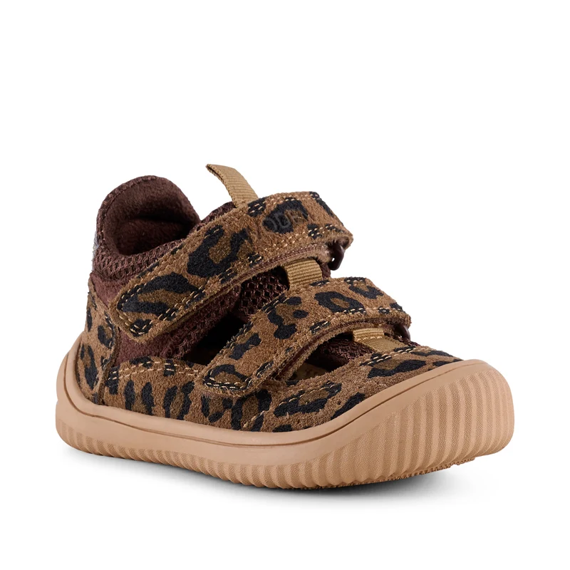 Tristan Sandal Print - Leopard