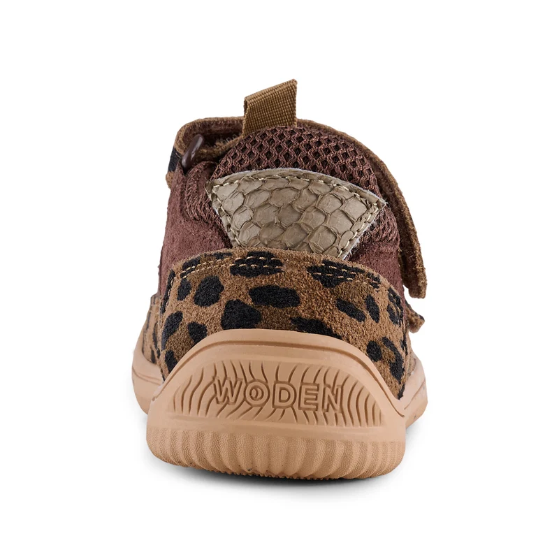 Tristan Sandal Print - Leopard