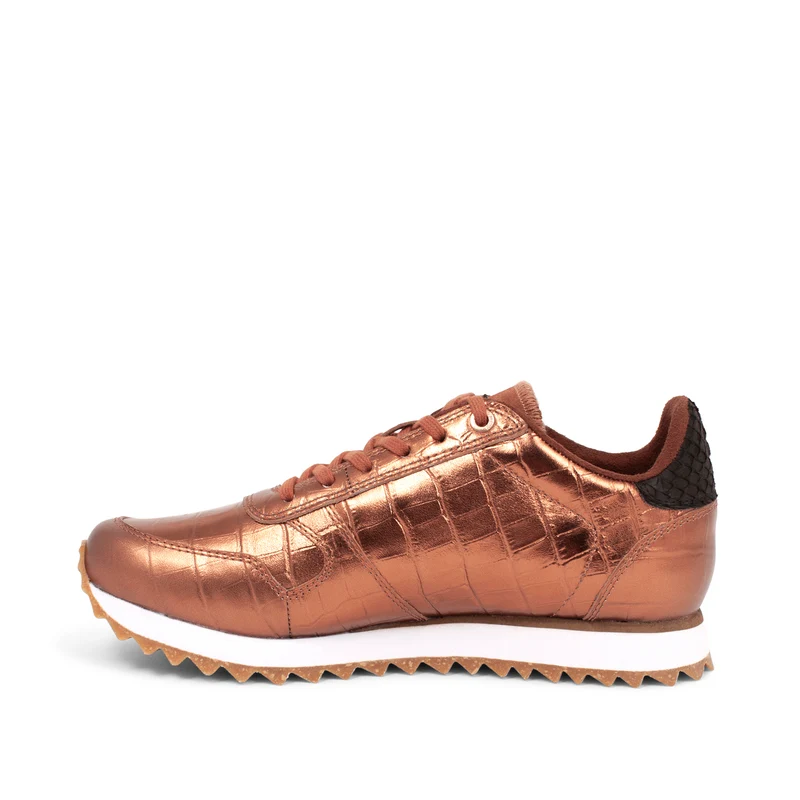 Ydun Shiny Leather - Burnished Copper