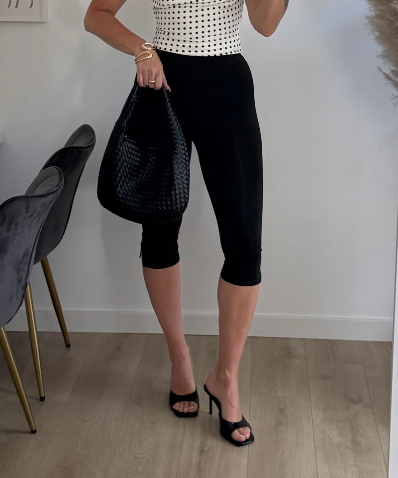 Capri Hose Falou Schwarz