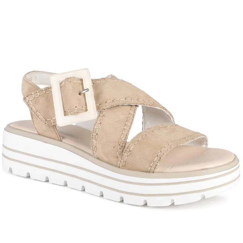 Remonte Cross Strap Wedge Sandals - RKR43066 / 330 543