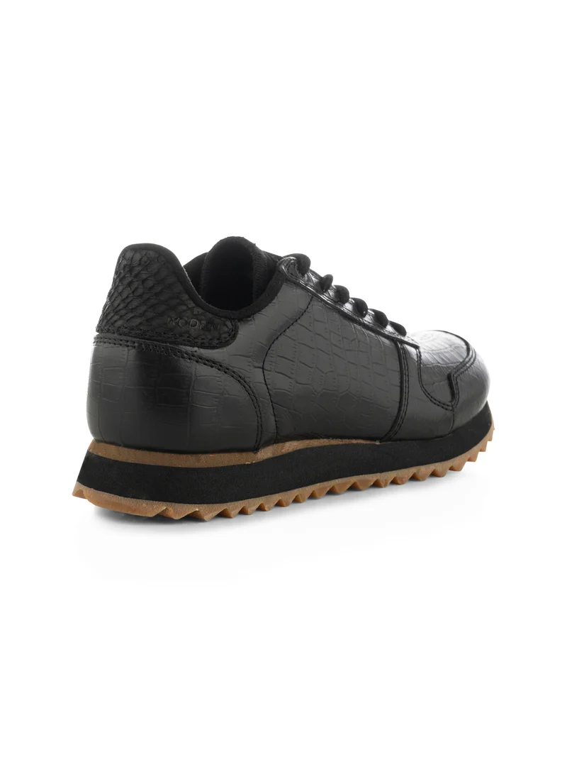Ydun Shiny Leather - Black