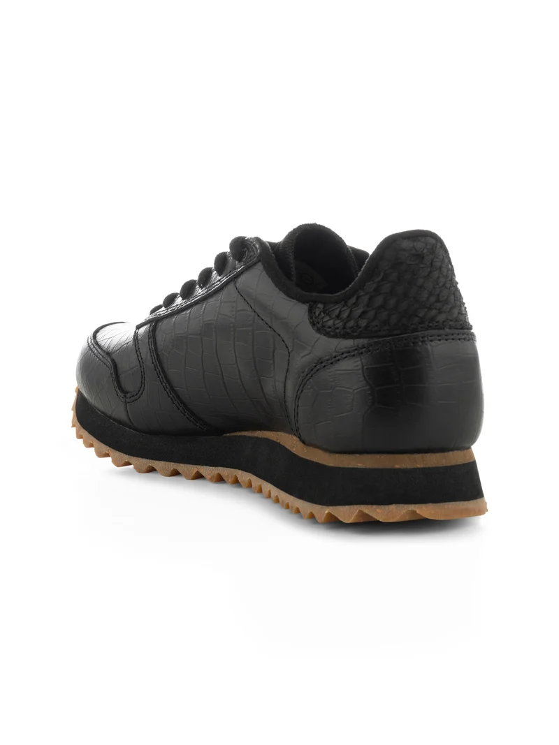 Ydun Shiny Leather - Black