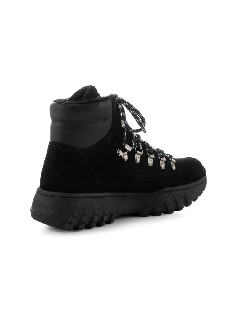Iris Track Suede - Black
